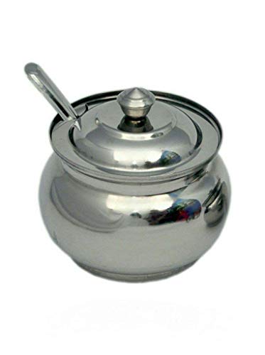 Image of Divine Stainless Steel Ghee Pot, 400ml, 1 Piece