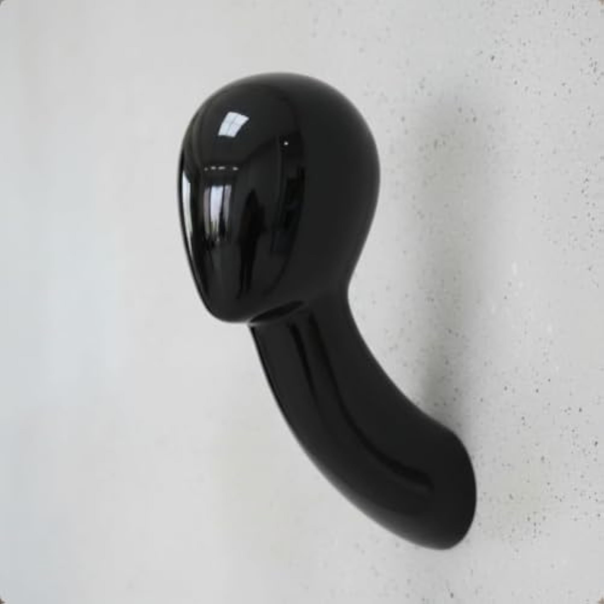Curved Neck Wall Mount Head Form Glossy Finish