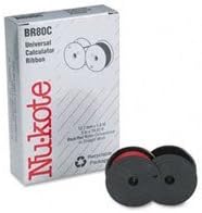Cinta para impresora NEW MONROE OEM P65M 8130 negro/rojo miniatura 1