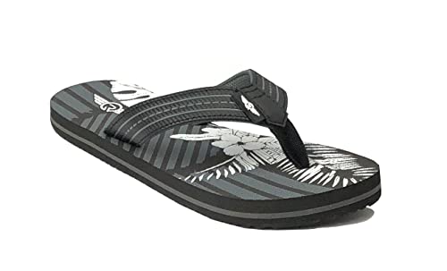 Image of REDVOLUTION New Boys' Beach Sandal TRIBAL Tattoo | Geometric Bali Flip-Flop Sandals