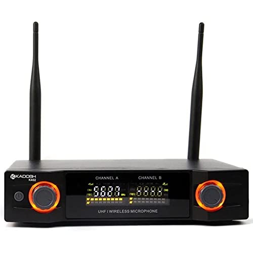 Microfone sem fio uhf kdsw 402 m uhf (mão + mão)