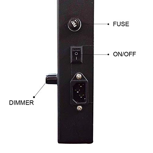 Image of IS IndoSurgicals Single Film X-Ray View Box with LED Dimmer for Brightness Adjustment