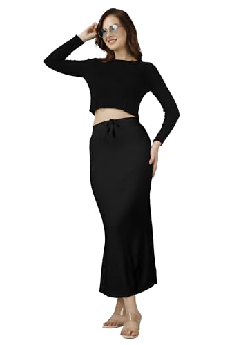 Image of Nexsus Stretchable Saree Shapewear | Petticoat for Women | Cotton Blended | Skirts for Women | Shape Wear Dress for Saree | Available in 80+ Colors and Plus Sizes