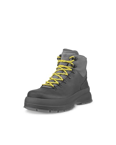 Echo Men's Fashion Boots Waterproof Track 30 Ankle Boots, STEEL/STEEL, 26.0 cm 3E