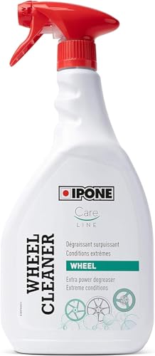 IPONE - Limpiador Llantas Superpotente Wheel Cleaner - Desengrasa y Limpia Sin Esfuerzo - Amplio Pulverizador - 1L