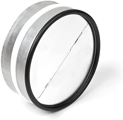 RKI 4" - Professional Backdraft Damper Inline Spring Loaded for Dryer Duct