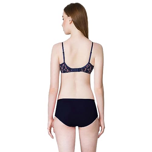 Image of Van Heusen Women's Everyday Cotton Bra|Medium Coverage|Non Padded|Non Wired|Seamless Moulded Cups|Anti Bacterial Tech| Keeps you Fresh|Sweat Absorbent|No Slip Soft Straps|Detachable Straps|Style 11001