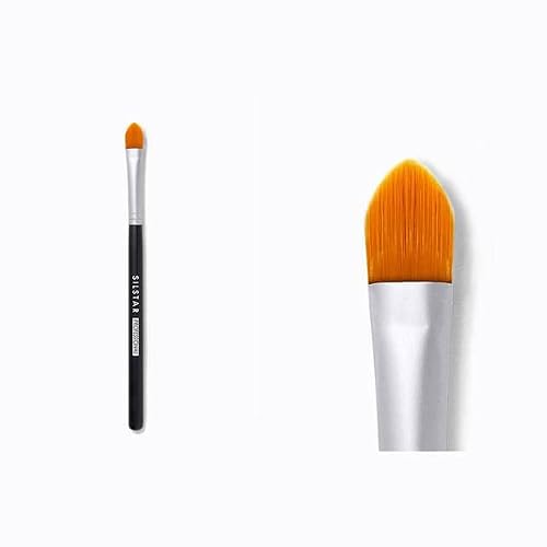 Silstar Professional Precision Concealer Brush Spb022, Cruelty-Free Synthetic Hair Face Brush For Flawless Makeup Application With Natural Birch Wooden Handle Made In Korea… #TOP1