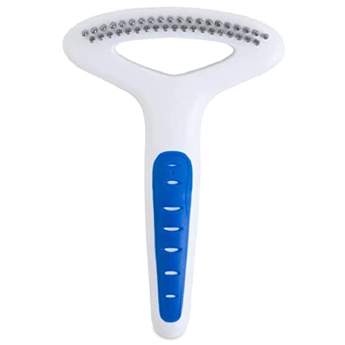 Jw Pet Company Gripsoft Double Row Undercoat Rake Dog Brush, Black, Yellow, 1 #TOP1