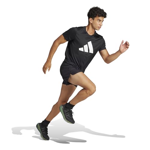 adidas Men's Run It Shorts, Black, M, 7 inch - Image 4