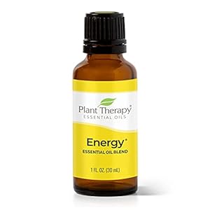 Plant Therapy Energy Essential Oil Blend 30 mL (1 oz) Refreshing, Energizing Blend 100% Pure, Undiluted, Natural Aromatherapy, Therapeutic Grade