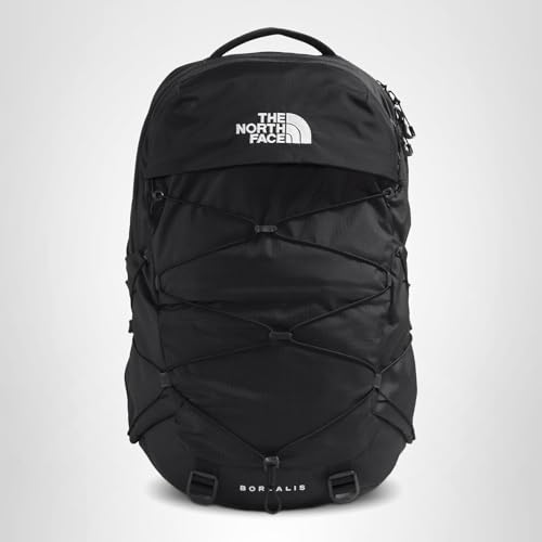The North Face Borealis Commuter Laptop Backpack - Water Repellent, Laptop Sleeve, Large Main Compartment, TNF Black/TNF Black-NPF, One Size