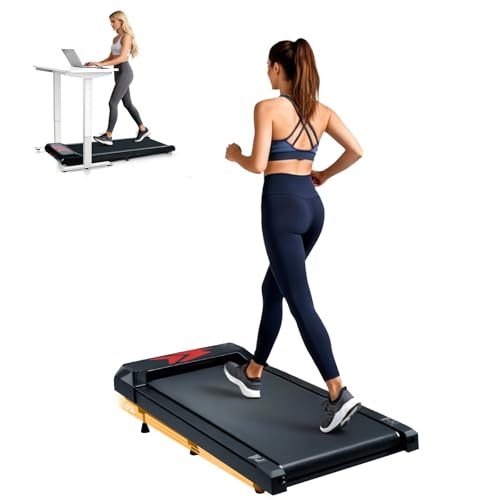 AiQInu Walking Pad con Inclinazione 5%, Tapis Roulant Elettrico, 2.5 HP, 2-6 Km/h, con Telecomando, Display Led E Funzionalità Bluetooth, Adatto Per Uso Domestico e In Ufficio