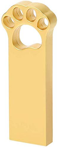 128GB USB 2.0 Flash Drive impermeable Metal Pendrive alta velocidad USB Memory Stick (128GB, 1)