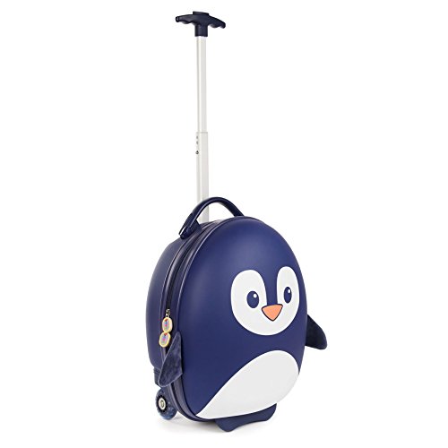 boppi Tiny Trekker Kids Bagage Reizen Koffer Carry On Kind Cabine Bag Vakantie Pull Langs Trolley Lichtgewicht Wielen… - Afbeelding 6