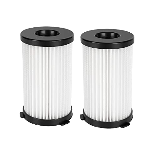 Koticidsin HEPA Filtres 2 pièces, pour Aspirateur VA20, Blanc/ Noir