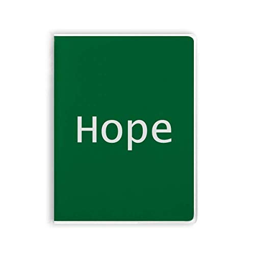 Carnet de notes citation inspirante Hope couverture souple, l'idée cadeau bienveillante idéale