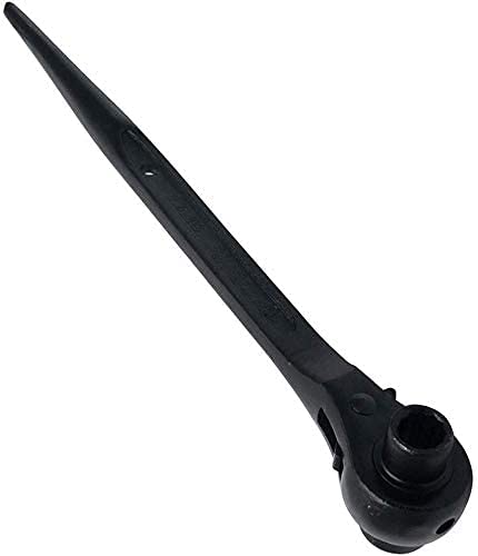 Clé d'échafaudage à cliquet rapide pour un serrage efficace des douilles 14x17mm