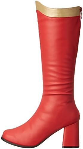 Ellie Shoes Women's 300 Super Boot, Red/Gold, 7 M US | Image 7