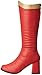 Ellie Shoes Women's 300 Super Boot, Red/Gold, 9 M US