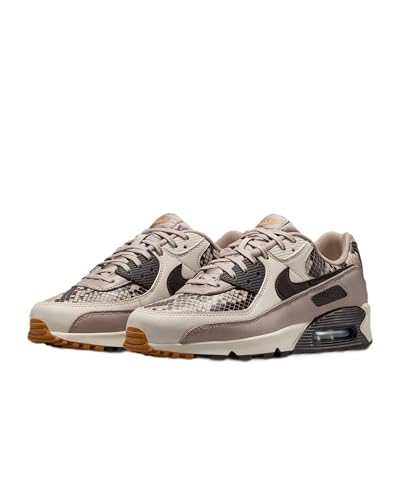 Nike Nike Women's Air Max 90 SeSneaker, Malt Velvet Brown Multi Color, 6 US
