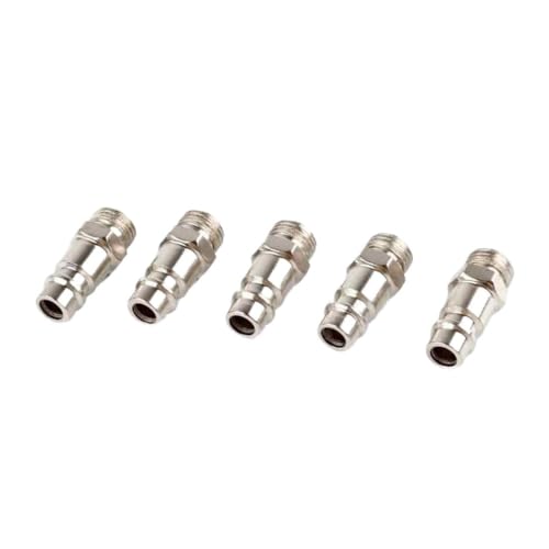 Conector neumatico contra fugas de aire con acoplamiento europeo de 5 uds 4