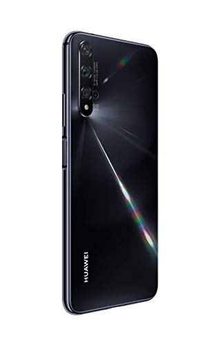 Huawei, Nova 5T Smartphone débloqué 4G (6, 26" - 128Go - Double Nano Sim - Android 9) Noir [Version Française]
