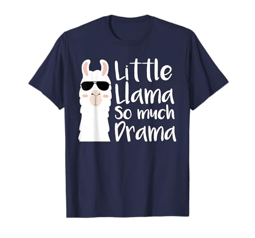Little Llama So much Drama Cool Kids Matching Family T-Shirt