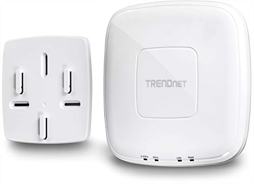 Trendnet Ac1200 Dual Band Poe Access Point, 867 Mbps Wifi Ac+ 300 Mbps Wifi N Bands, Client, Wds, Ap, Wds Bridge, Wds Station, Repeater Modes, Easy Install, Tew-821Dap V1.0 (Renewed #TOP5