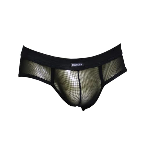Men's Mesh Breathable Underwear Briefs Soft Sexy See Through Underpants