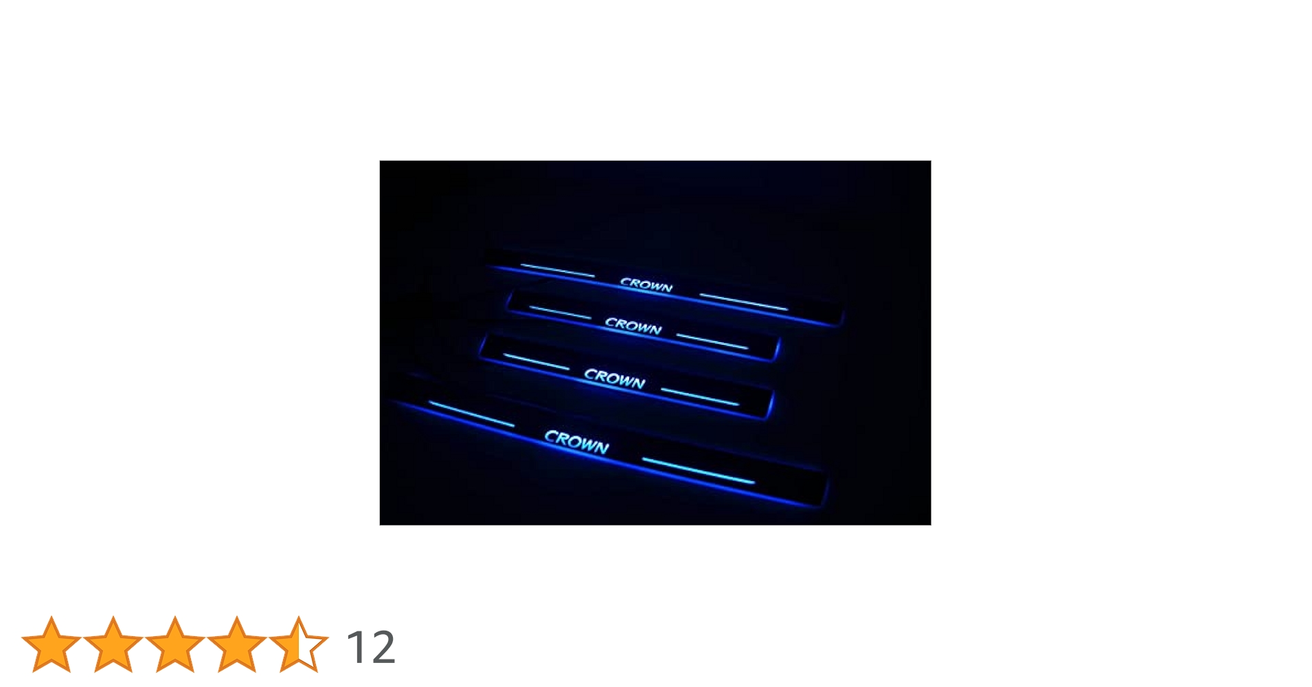 κ*й様 200系クラウン　スカッフプレート　1台分 Amazon | クラウン200系180系スカッフプレート LED流れるブルー