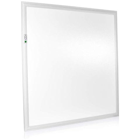 LED ENERGY PLUS 2X2 LED Flat Panel Light Emergency Battery Backup, 40W-3000K/4000K/5000K, 0-10V Dimmable, 4390 Lumens, LED Drop Ceiling Light, 100-277V, DLC and UL Listed, Ultra Thin Edge-Lit (1 Pack) Cover