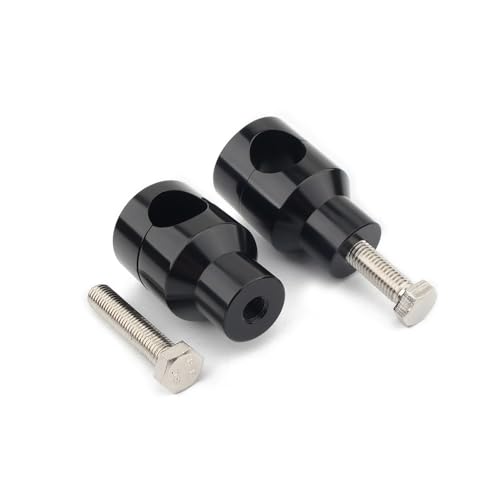 Elevadores manillar motocicleta abrazadera 25mm negra para XL 1200 Steed