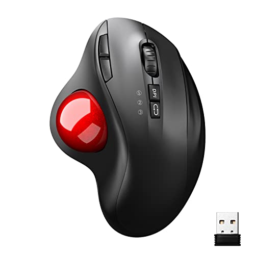 マウス・トラックボール SpaceMonse Wireless Bluetooth Edition Amazon | Wireless Trackball Mouse, Rechargeable Ergonomic