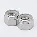 Kuprowin #8-32 Lock Nuts,304 Stainless Nylon Insert Locknuts for Bolts, Nylock Nuts 120 Pack