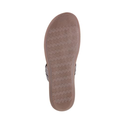 Image of Metro Women Flat Kolhapuri Comfort Chappal