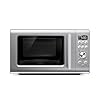 Breville bmo650sil1buc1 the compact wave soft close countertop microwave silver  urban country home decor