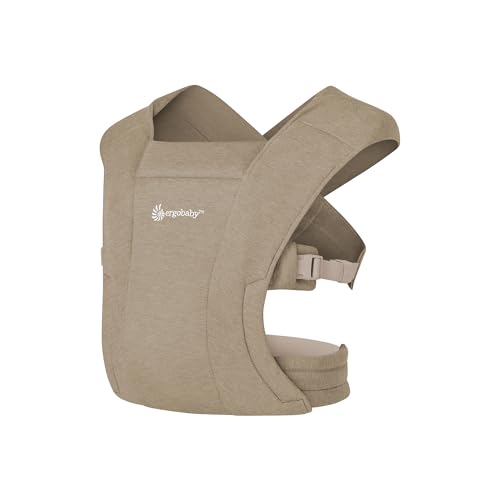 Image of Ergobaby Embrace Newborn Baby Carrier for Infants 0-12 Months (7-25 lbs) - Ergonomic 2-Position Infant Carrier with Head and Neck Support, Hip-Healthy Positioning - Olive