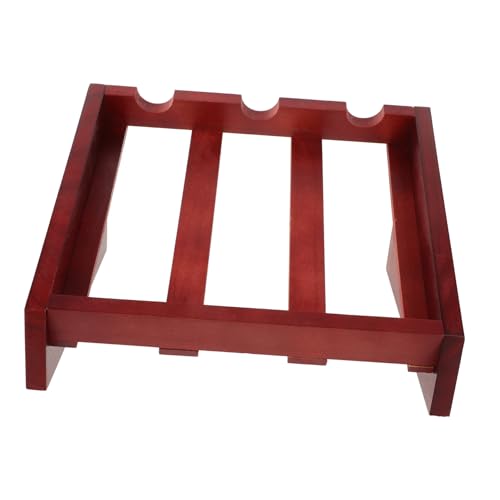 Soporte de vino de madera para encimera miniatura 1