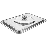Couvercle pour plat en acier inoxydable – bien que son design soit simple, il est très pratique à l'usage, couvercle pour plateau à poisson