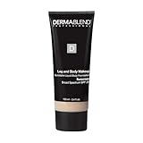 Dermablend Leg and Body Makeup Foundation with SPF 25, 0N Fair Nude, 3.4 Fl. Oz.