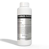 Phosphoric Acid 85% - High Purity Industrial Grade - Premium Multi-Purpose Use for Cleaning, Etching, Rust Removal, and More. (100mL)