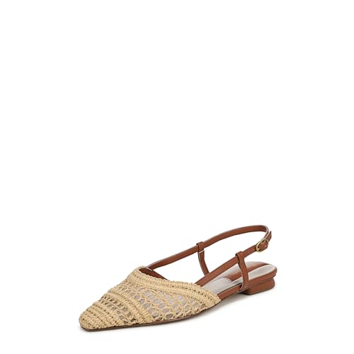 Franco Sarto Women's Riona Ballet Flat Brown Multi Faux Raffia 6.5 M by Franco Sarto - Used condition - US$60.18
