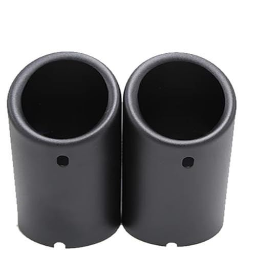 Embouts silencieux de prestige en inox mat 76mm pour une finition automobile parfaite