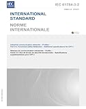 IEC 61784-3-2 Ed. 3.0 b:2016, Third Edition: Industrial communication networks - Profiles - Part 3-2: Functional safety fieldbuses - Additional specifications for CPF 2