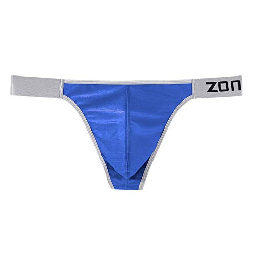 Sumaba Men's Fashion Charming G-String Low Rise Bikini Comfort Nylon Panties Thong Underwear #TOP4