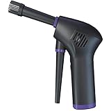 Gstage エアダスター 【超ハイパワー】 電動エアダスター 充電式 強力 エアーダスター 不燃性 エアー スプレー エアスプレー ガン キーボード PC 掃除 OA機器 LED付 ノズル付