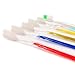 Pack of 30 Adult Beauty 6 Color Mix Toothbrush Toothpaste Dental Kit for Hotel Supplies(red 5pcs/Yellow 5pcs/White 5pcs/Blue 5pcs/Green 5pcs/Golden 5pcs)