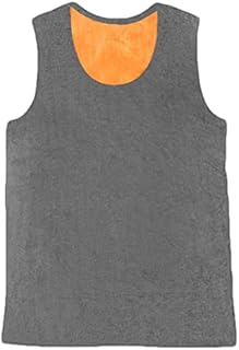 Winter Vest for Men, Thermal Vest, Mens Double-Sided Velvet Thermal Underwear, Winter Warm Thermal Tank Top Fleece Lined Underwear Sleeveless Vest, Base Layer Tank Top