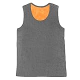 Diseño con escote redondo: el chaleco térmico para hombre embellece la masculinidad de un hombre y está equipado con un diseño de escote redondo que es delicado, simple, elegante y elegante.